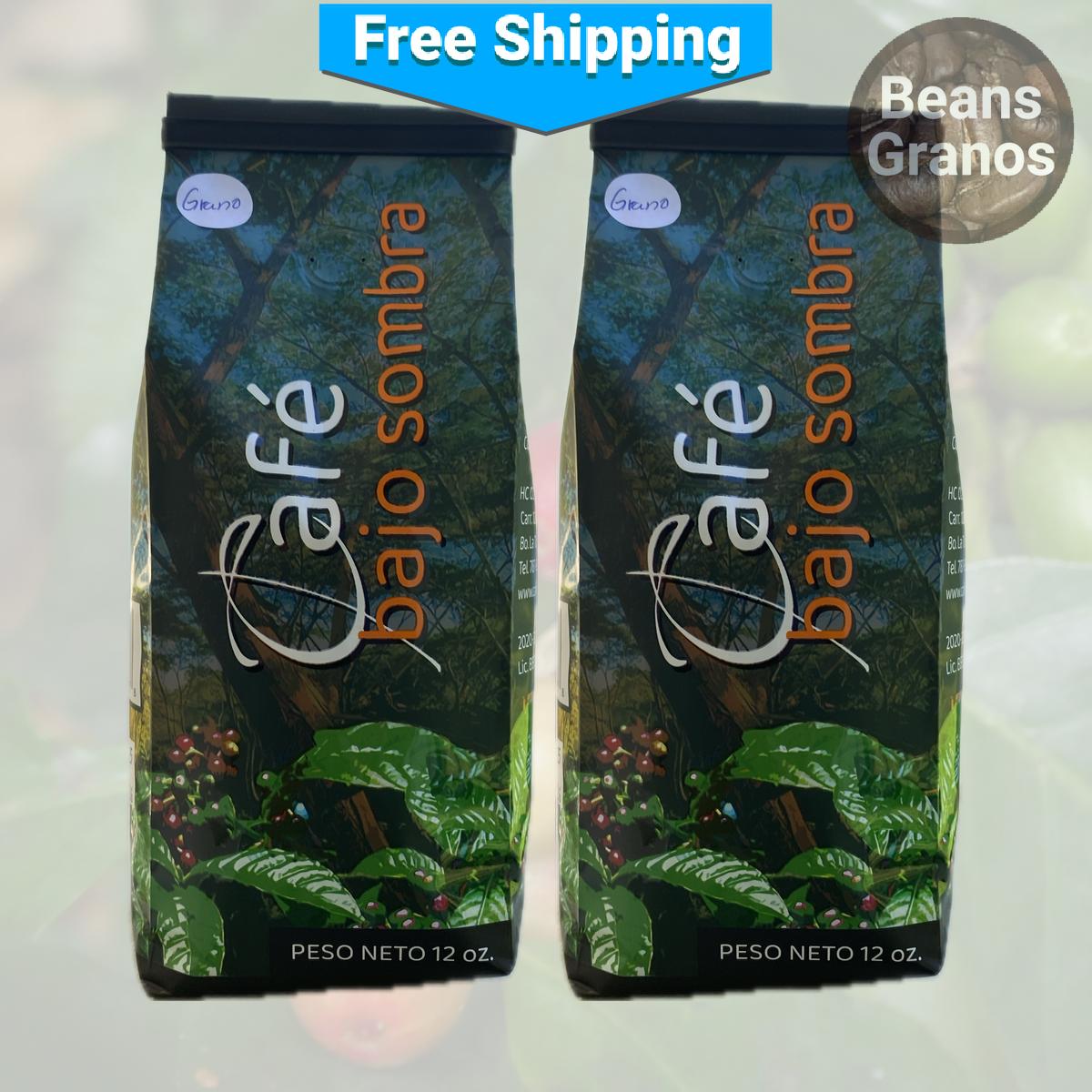 Café Bajo Sombra En Grano