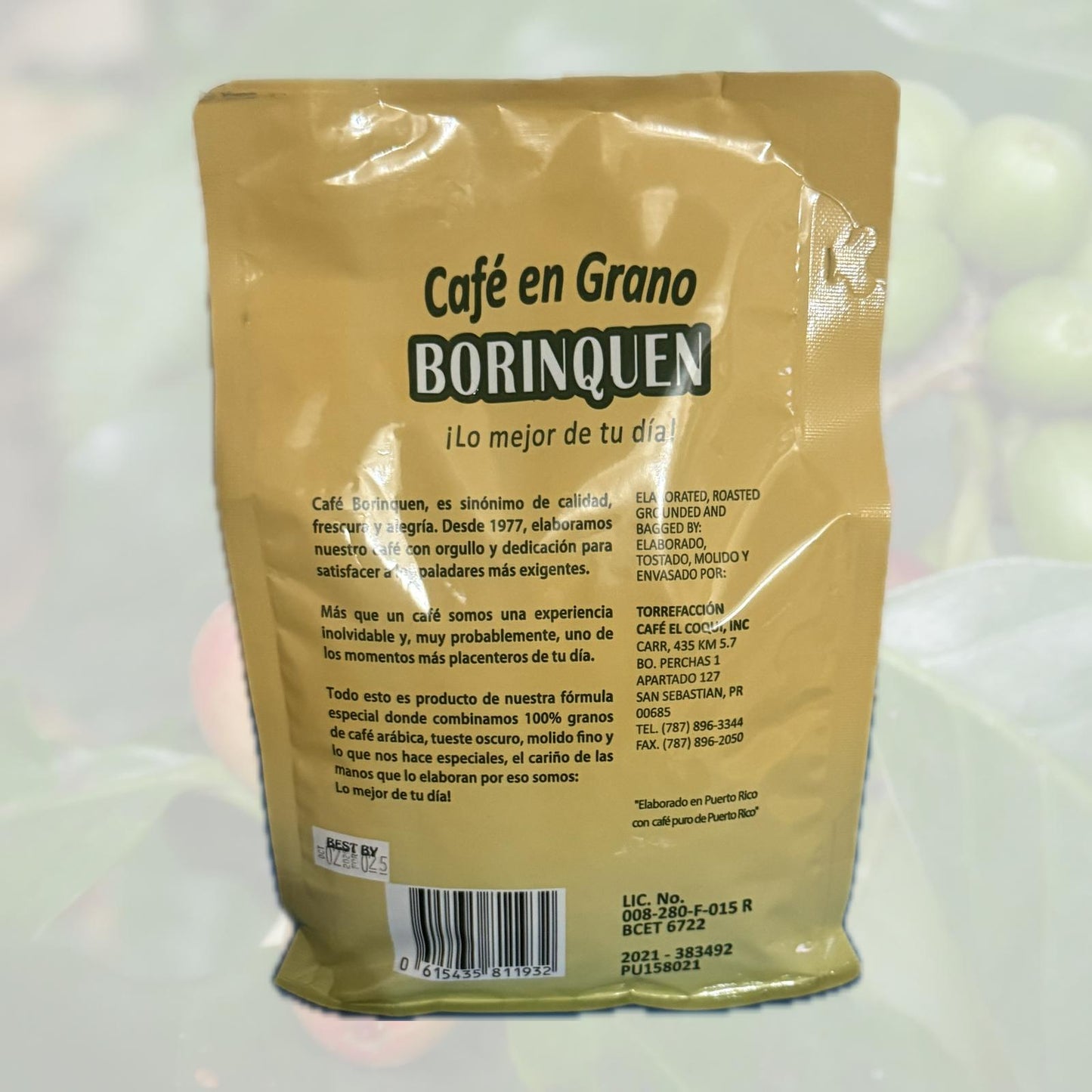 Granos de café de Café Borinquen