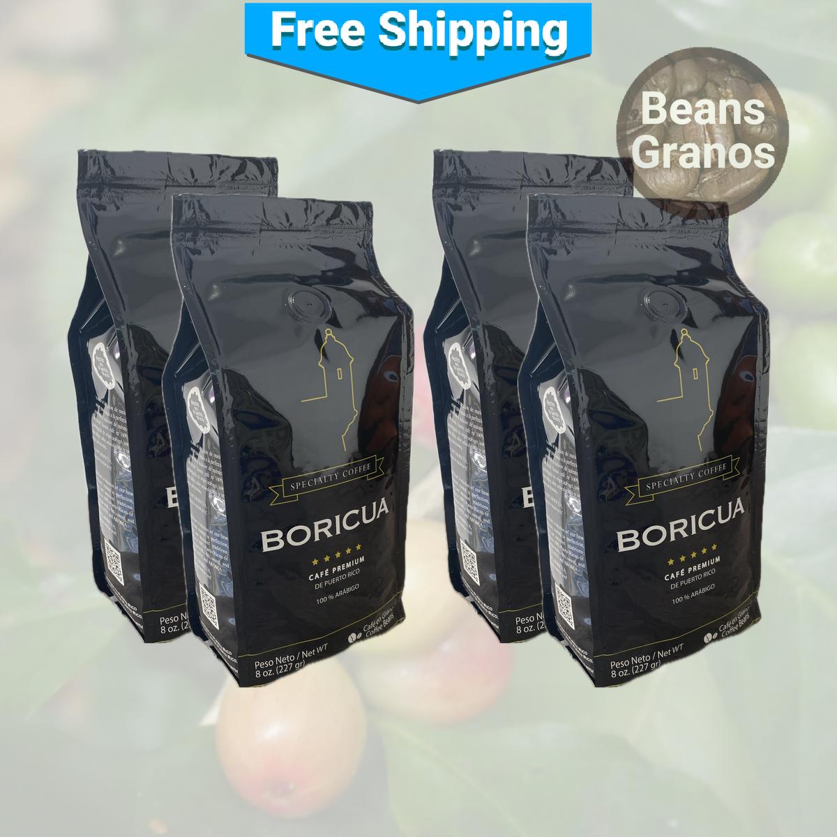 Granos de café Café Boricua