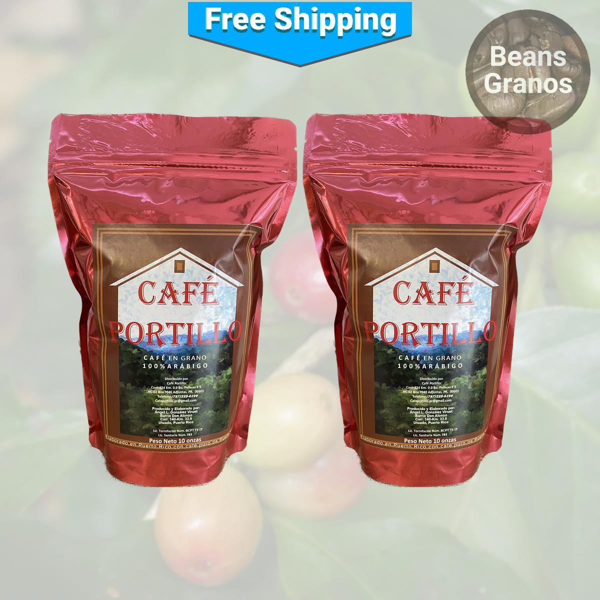 Granos de café Café Portillo