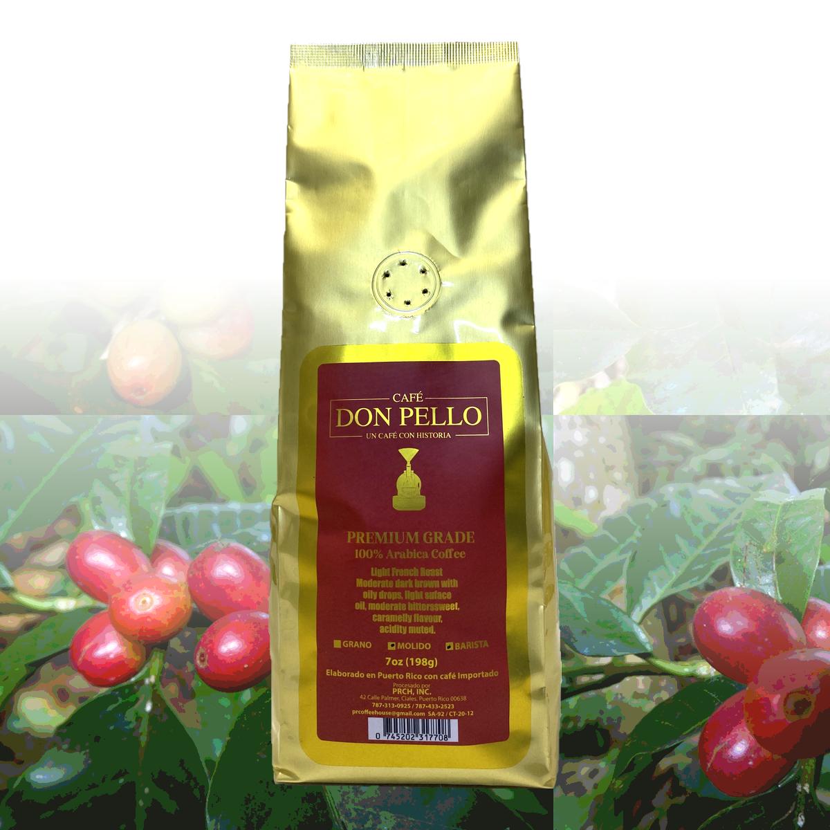 Café Don Pello Barista Roasted Coffee Beans