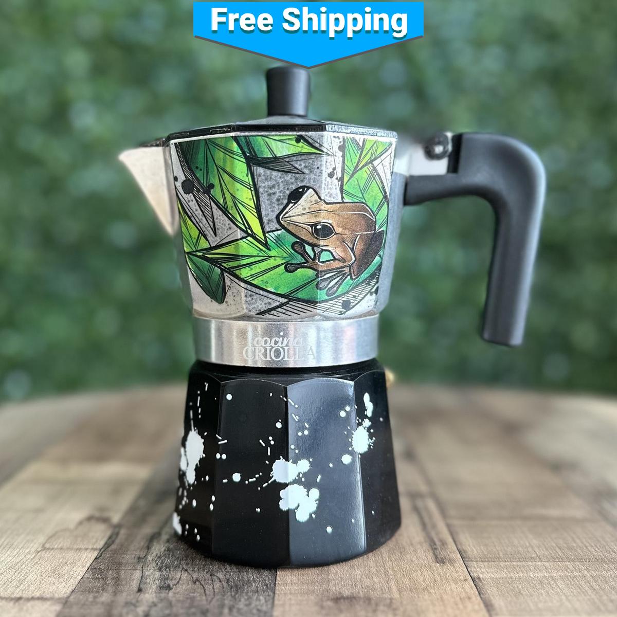 Puerto Rico Greca Joshua Montes: Cafeteras Coquí