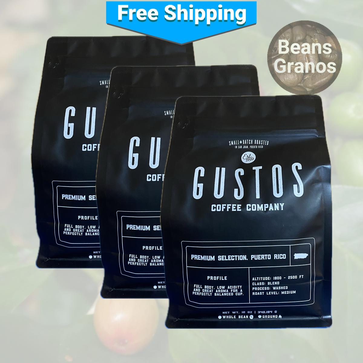 Café Gustos Coffee Beans