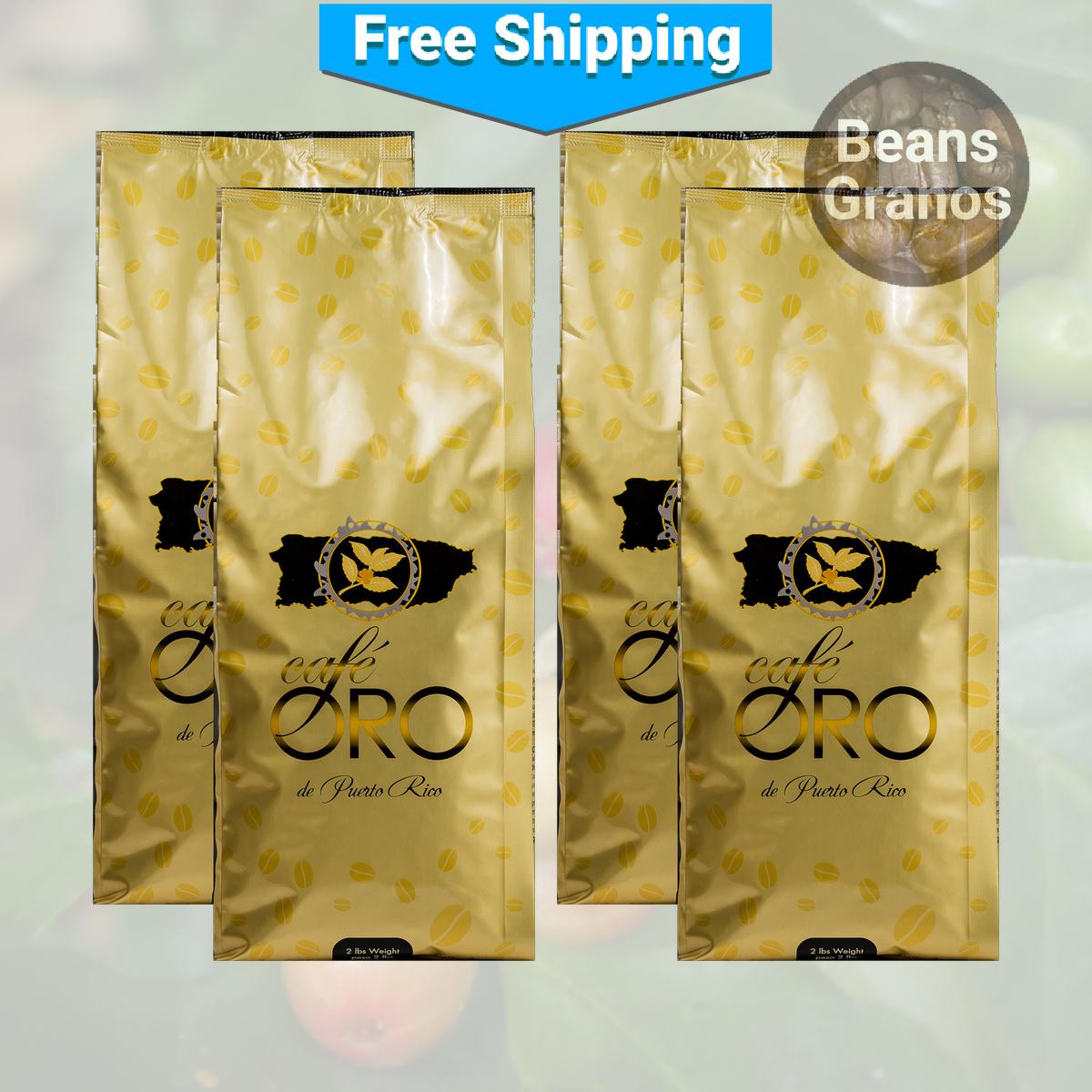 Granos de café tostados Café Oro