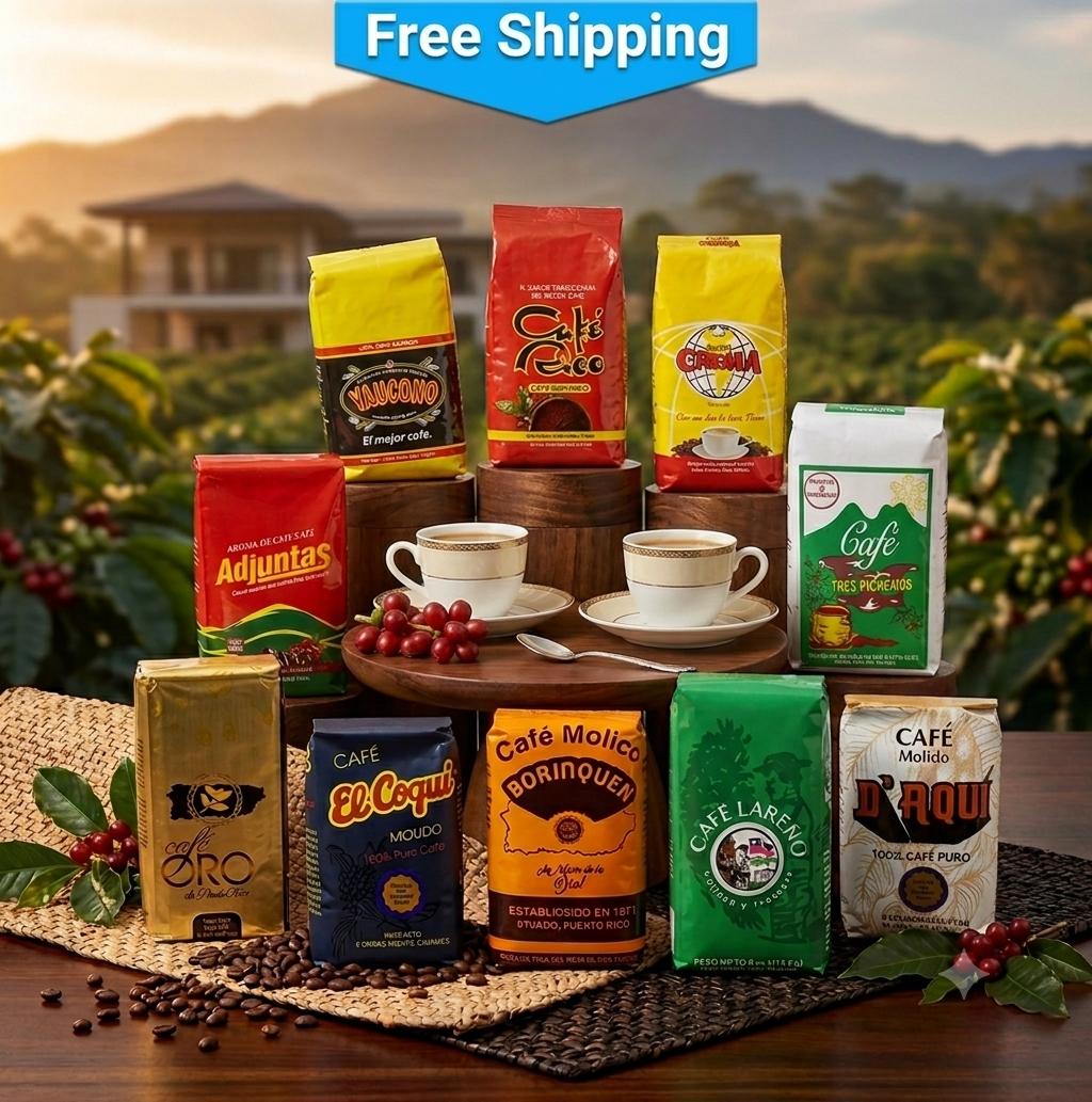Puerto Rican Coffee Sampler: Sharing is Caring Combo