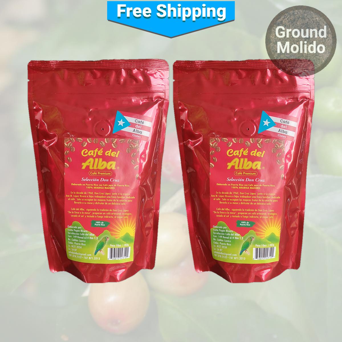 Café Del Alba Premium Selección Don Cruz Café Molido