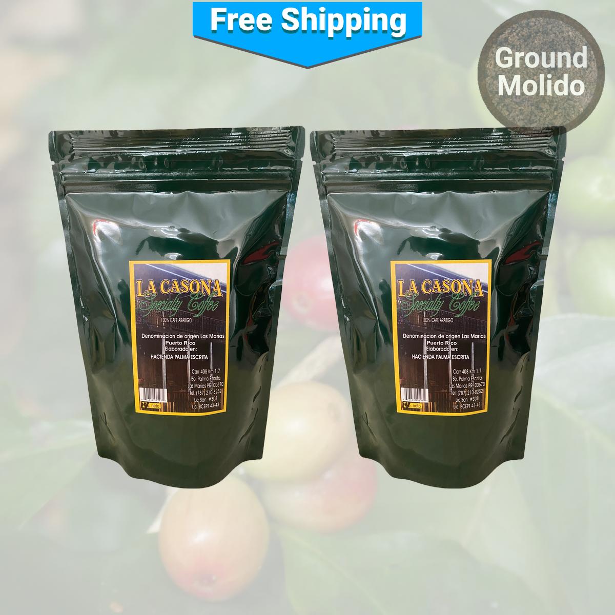 Café Molido Especial Café La Casona - 100% Secado al Sol
