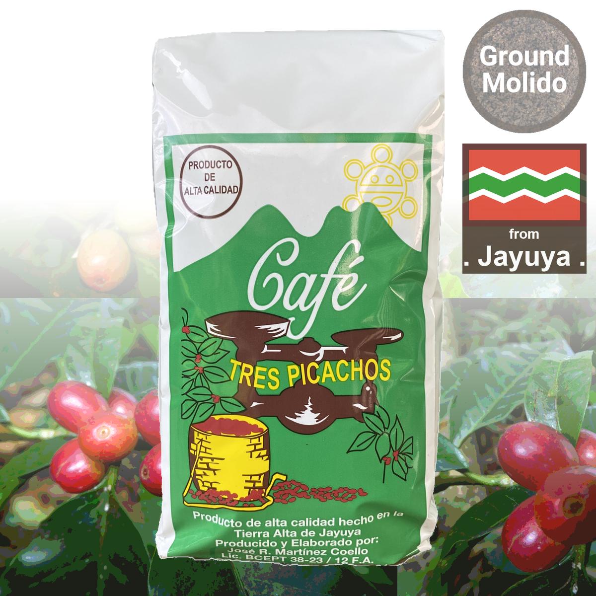 Café Tres Picachos Café molido 14 oz. Paquete de 15