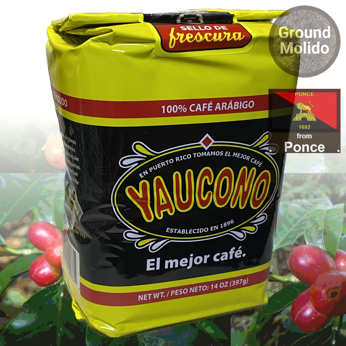  Yaucono Ground Medium Roast Arabica Coffee Single