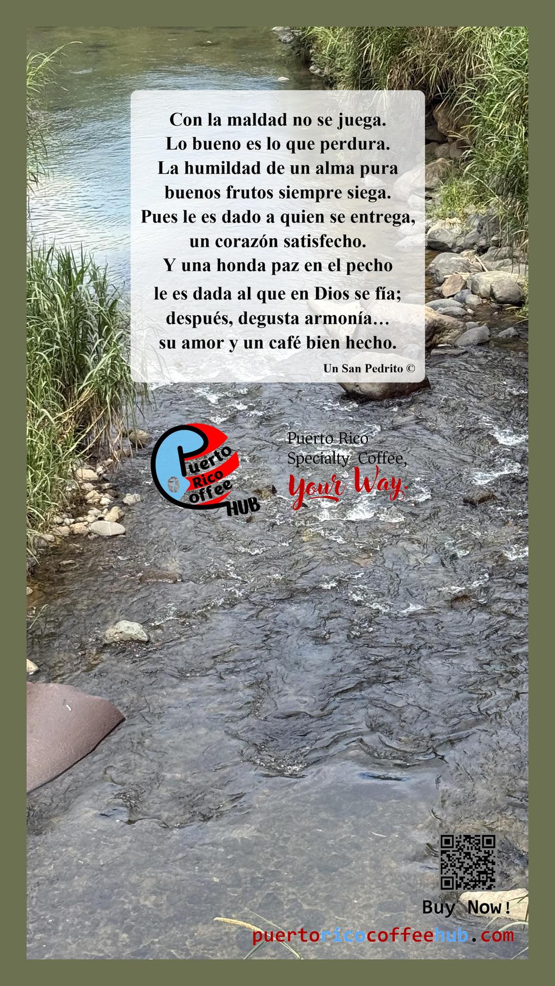 Buenos frutos y un café