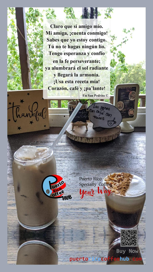 Corazón, café y ¡pa’lante!