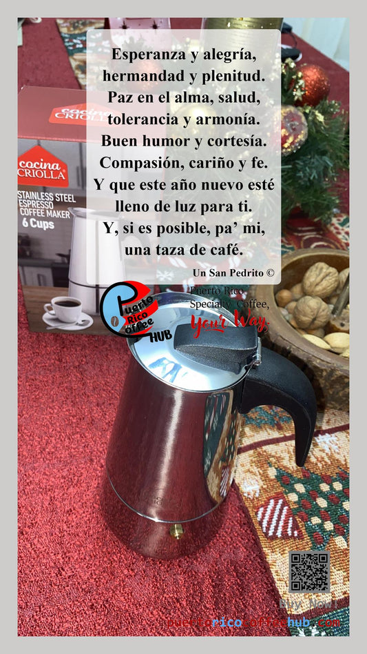 Café para el año nuevo