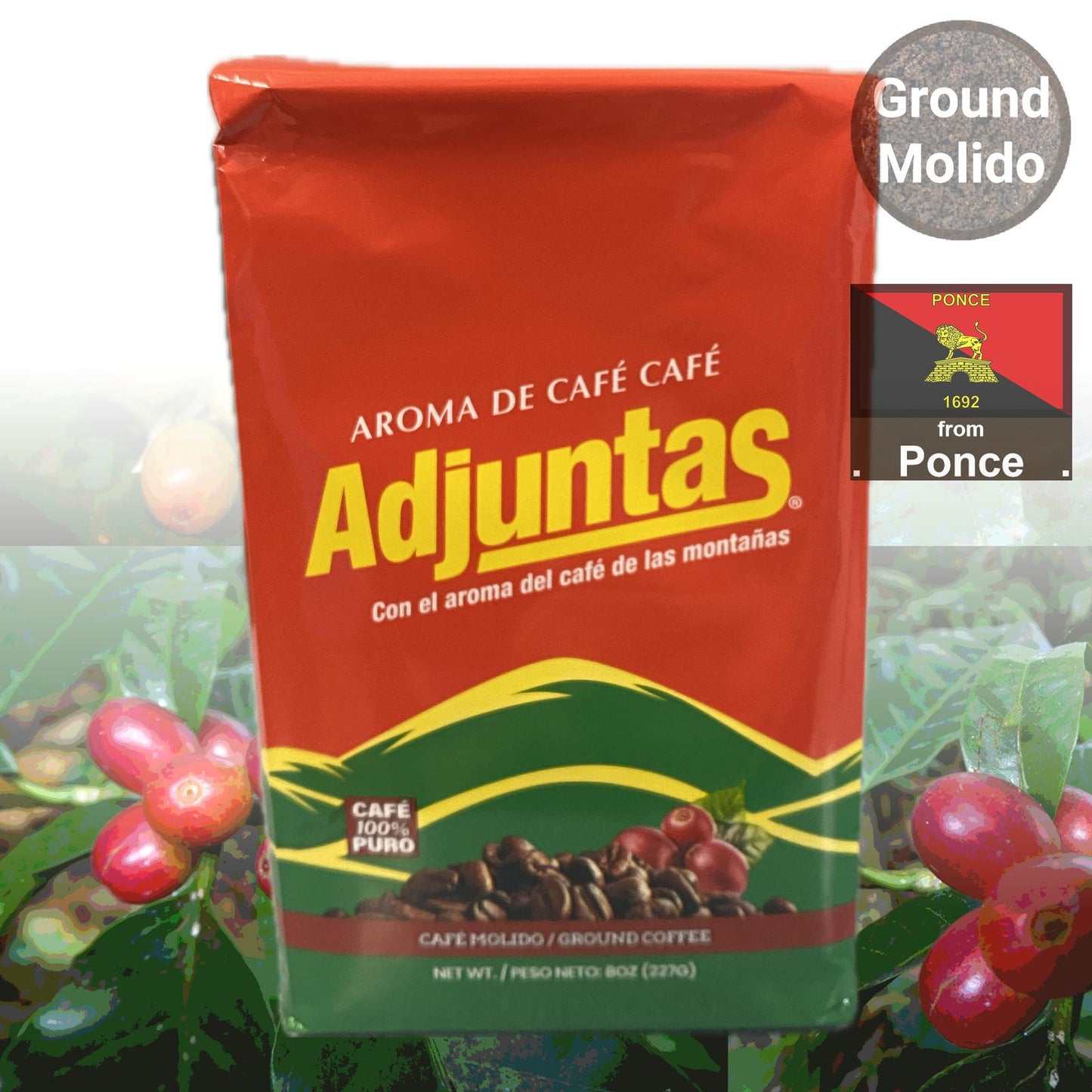 Café Adjuntas Ground Coffee