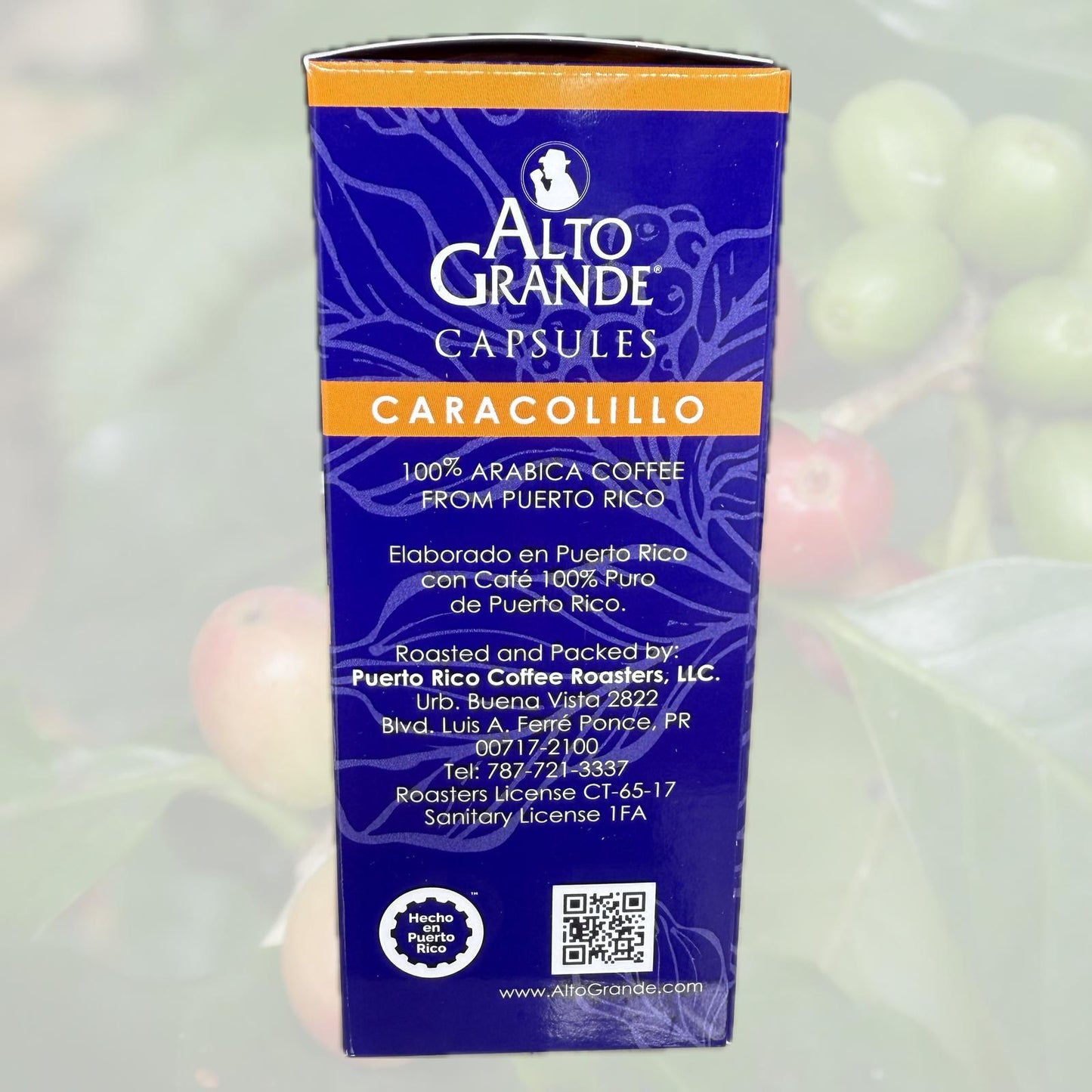 Alto Grande Super Premium Coffee Capsules | Caracolillo (Intensity 8)