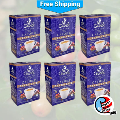 Alto Grande Super Premium Coffee Capsules | Grand Lares (Intensity 9)