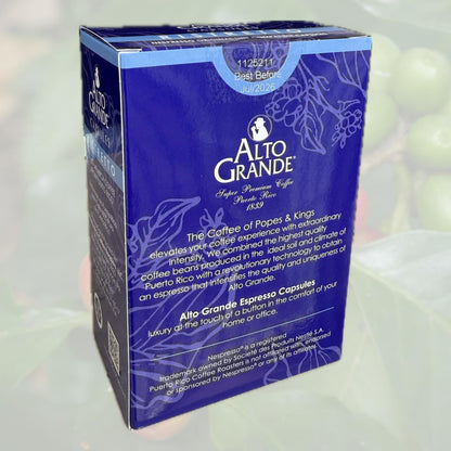 Alto Grande Super Premium Coffee Capsules | Ristretto (Intensity 10)