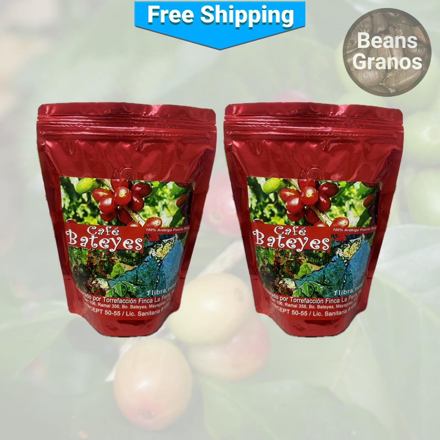 Café Bateyes Coffee Beans – Single Origin Puerto Rico