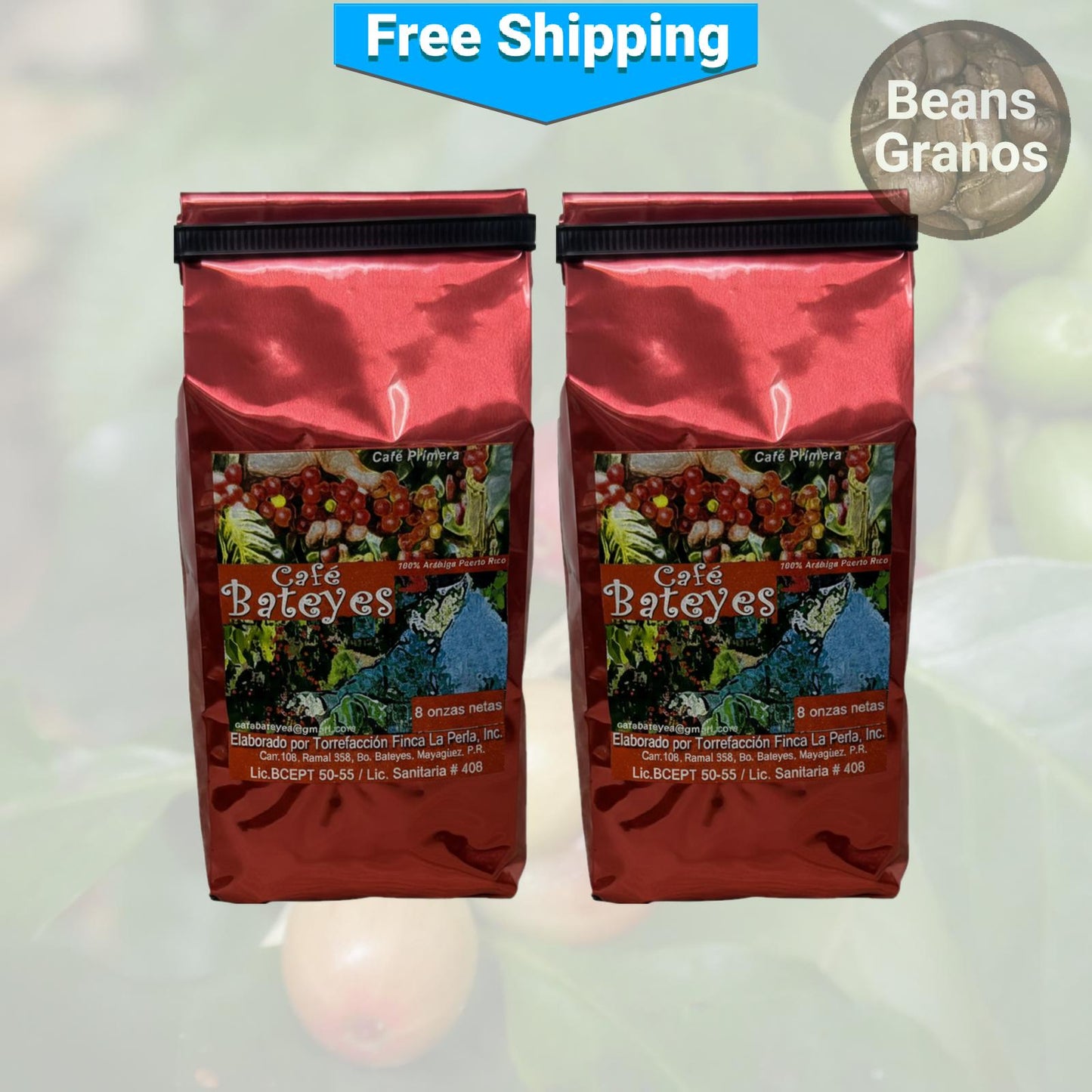 Café Bateyes Coffee Beans – Single Origin Puerto Rico