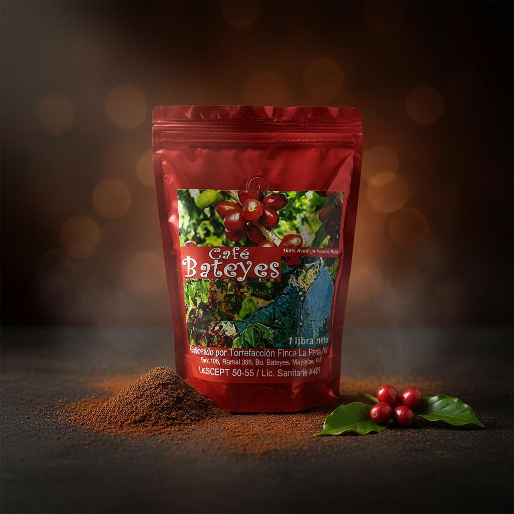 Café Bateyes Ground Coffee – Single Origin Puerto Rico