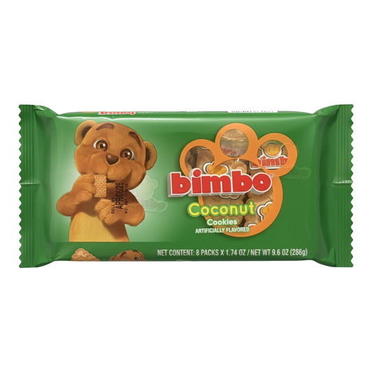 Bimbo Tropical Coconut Cookies / Galletas de Coco Tropical Bimbo
