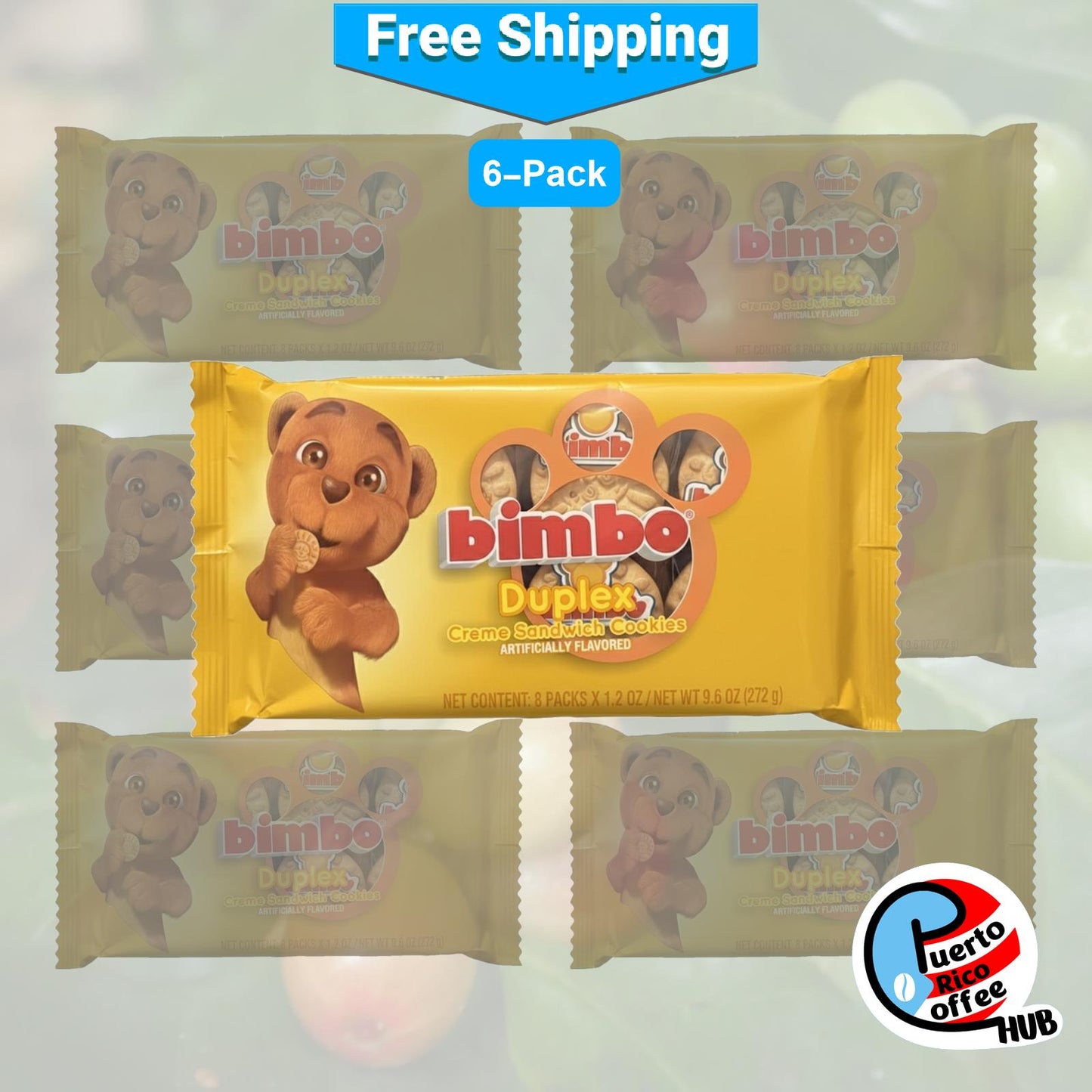 Bimbo Duplex - Vanilla & Chocolate - Sandwich Cookies