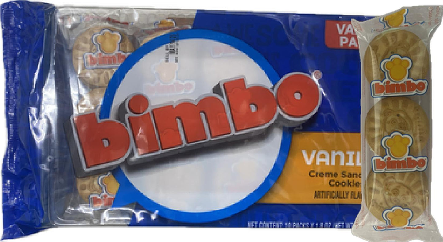 Bimbo Vanilla Cream Cookies / Galletas Bimbo Crema