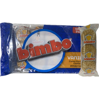 Bimbo Vanilla Cream Sandwich Cookies / Galletas Bimbo Vainilla