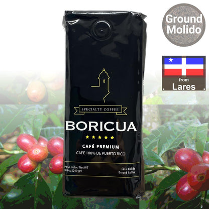 Café Boricua Ground Coffee 8.8 Oz. 24-Pack