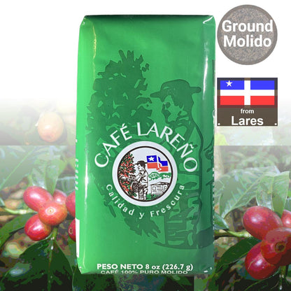 Café Lareño Ground Coffee 8 Oz. 24-Pack – Puerto Rico Coffee Hub