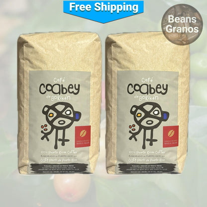 Café Coabey Coffee Beans 14 Oz