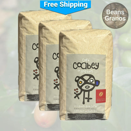 Café Coabey Coffee Beans 14 Oz