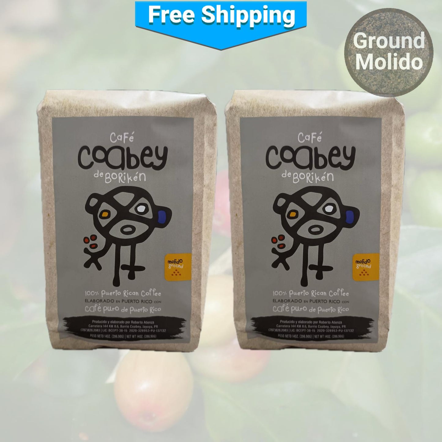 Café Coabey Ground Coffee