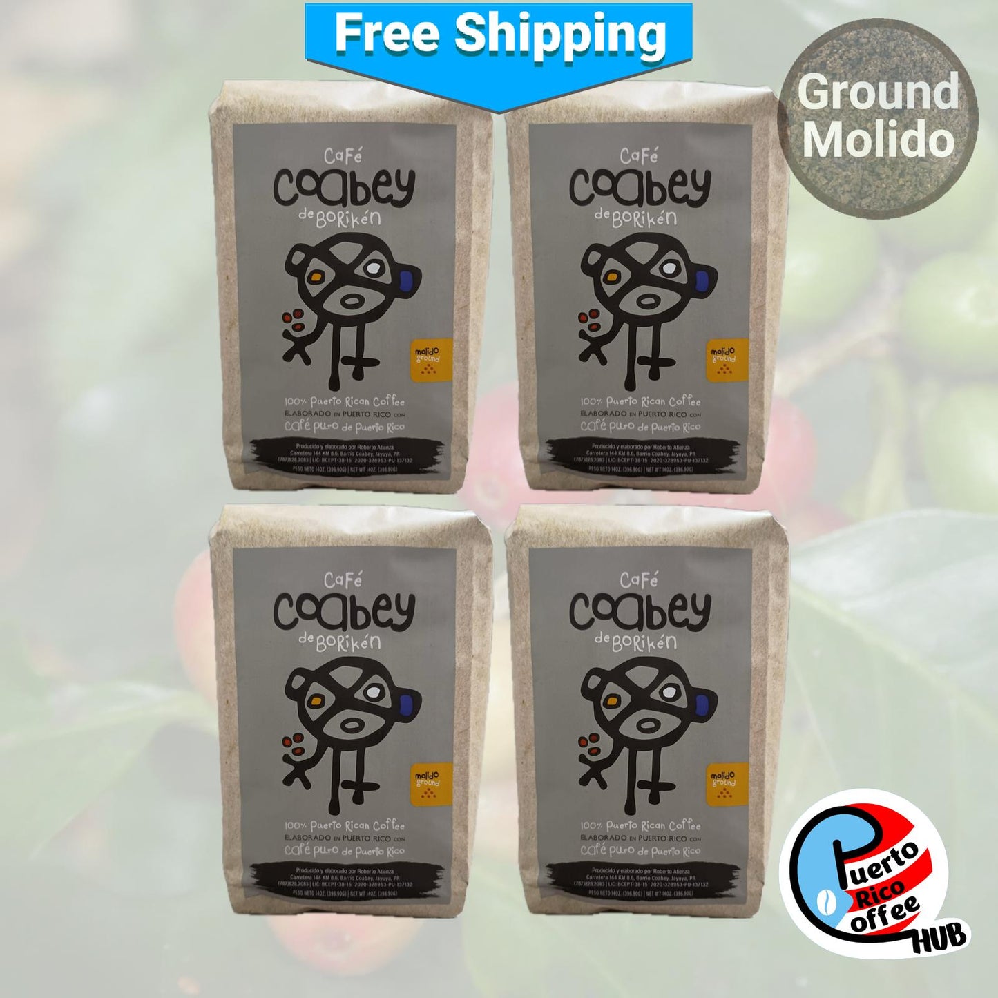 Café Coabey Ground Coffee