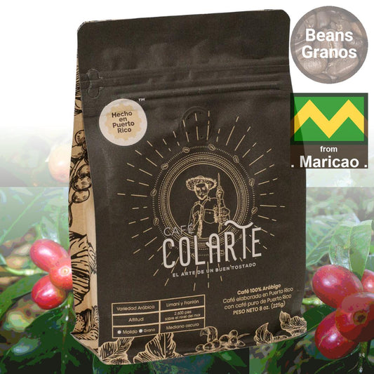 Café Colarte Coffee Beans 8 Oz