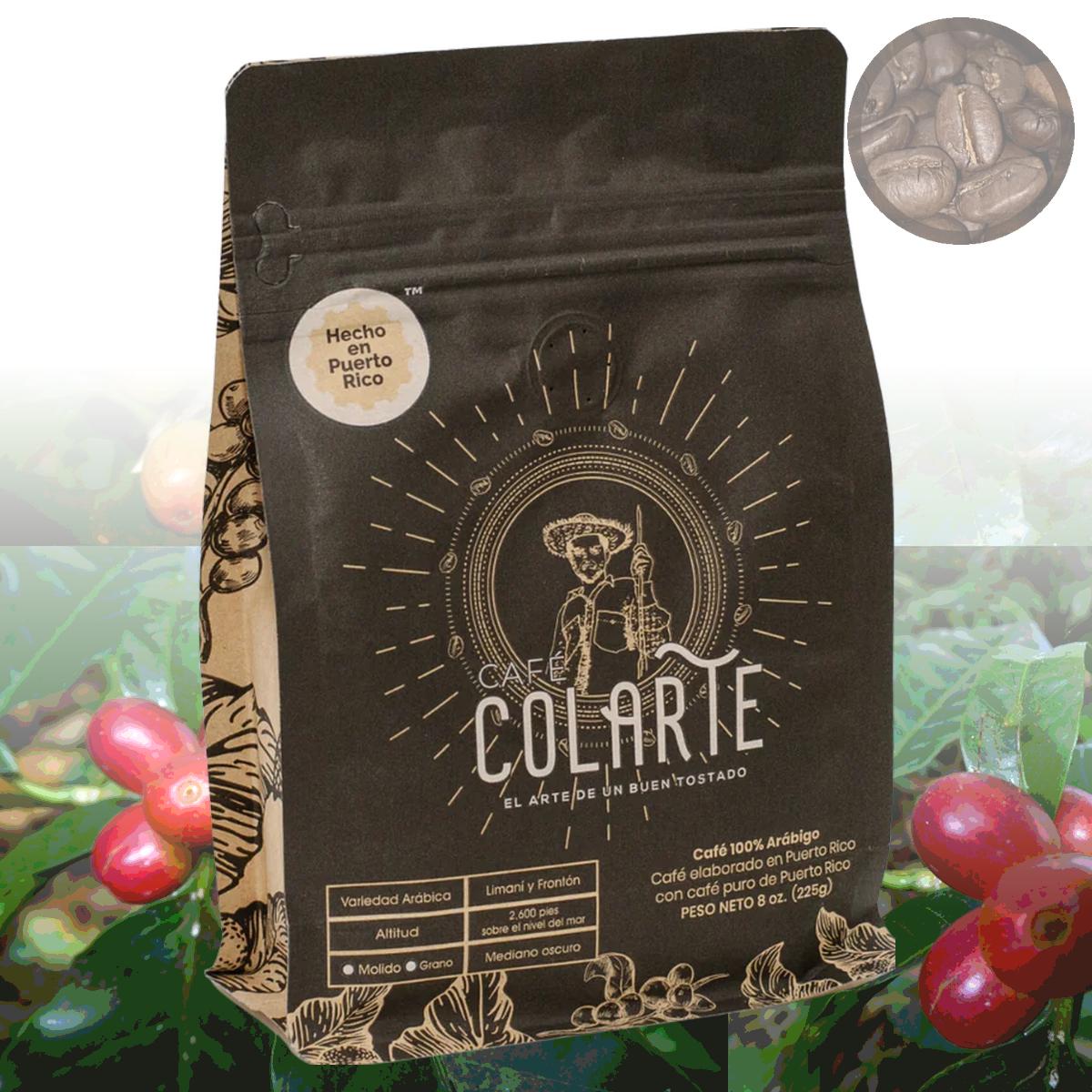 Café Colarte Coffee Beans 8 Oz