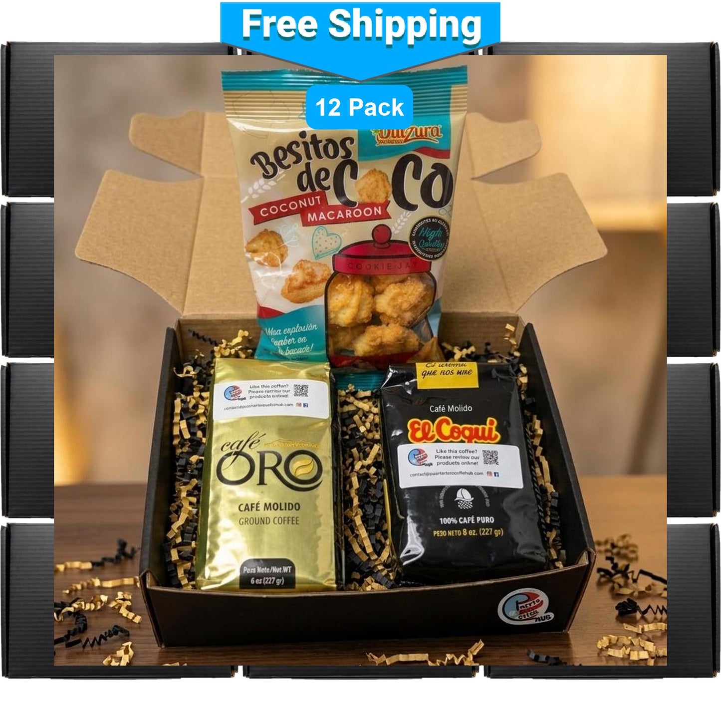 Puerto Rican Coffee Corporate Gift Set
