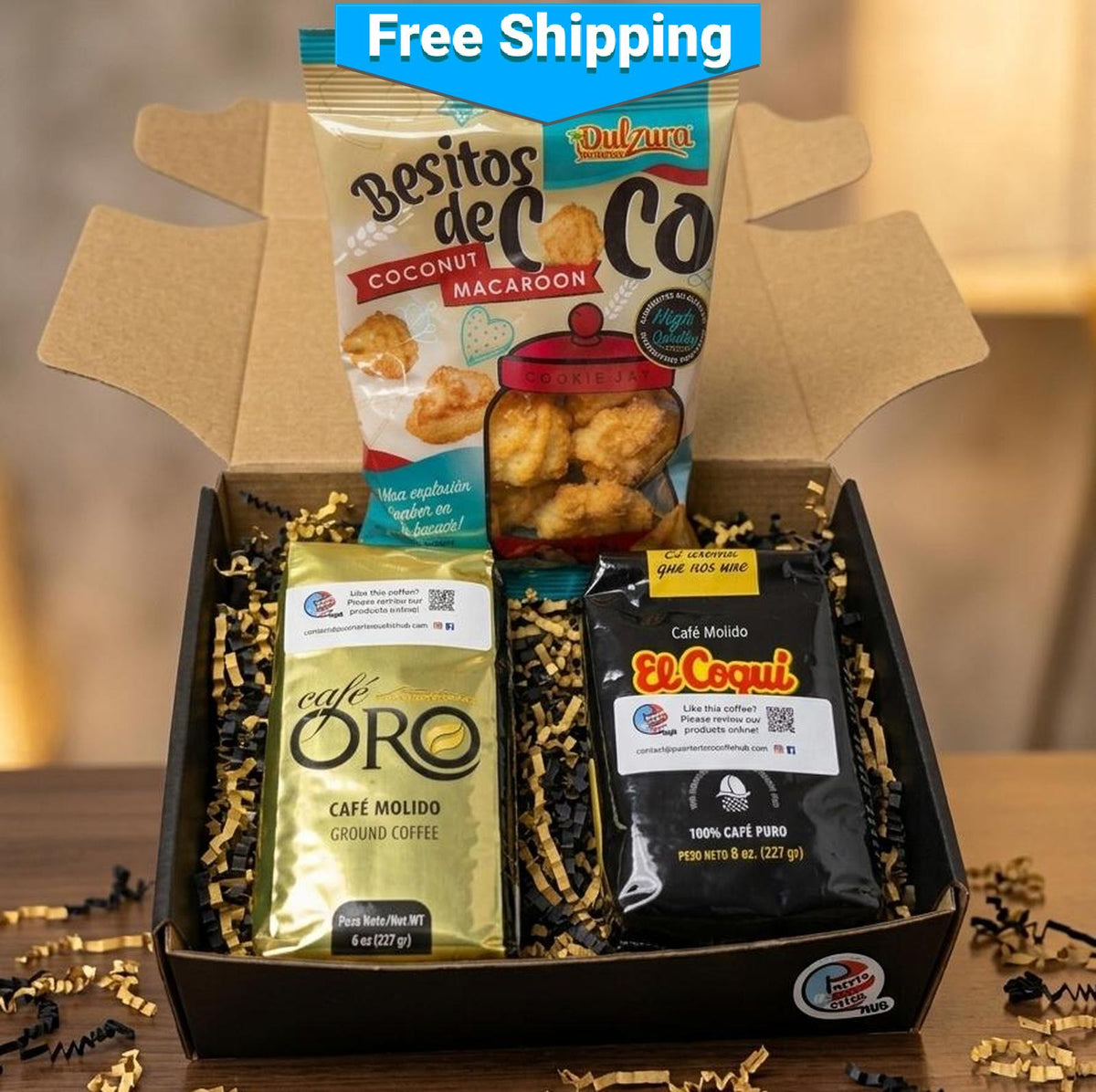 Puerto Rican Coffee Corporate Gift Set
