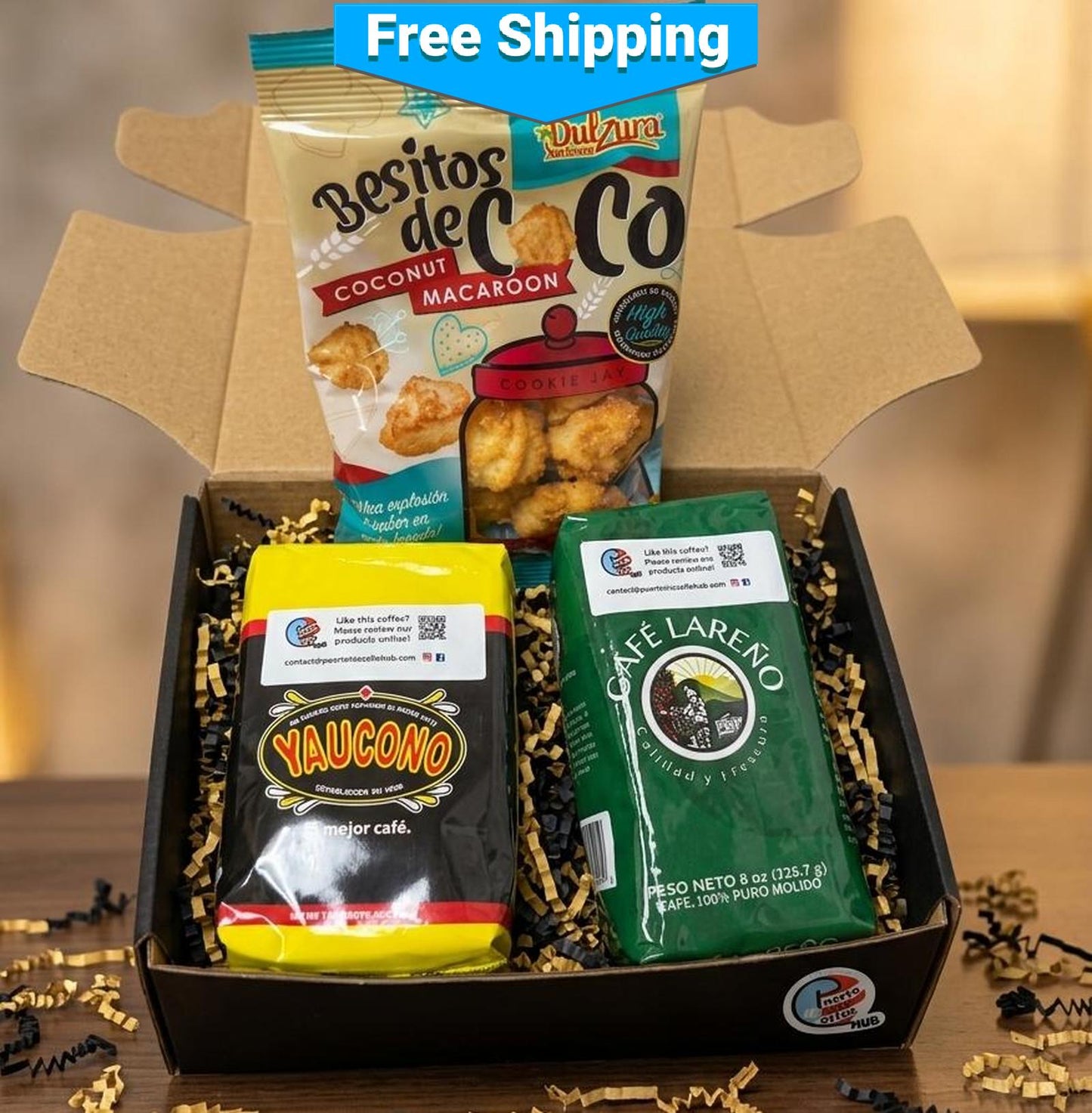 Puerto Rican Coffee Corporate Gift Set