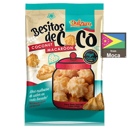 Dulzura Borincana Besitos de Coco 24-Pack