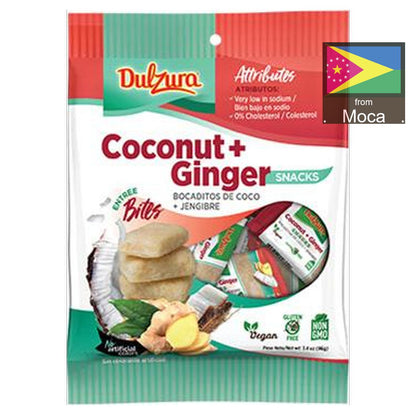 Dulzura Borincana Coconut Ginger Bites 24-Pack