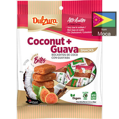 Dulzura Borincana Coconut Guava Bites 24-Pack