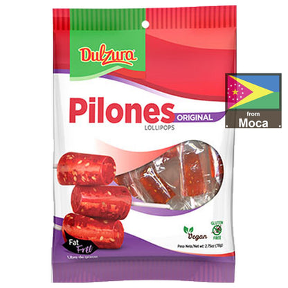 Dulzura Borincana Pilones (piruletas)