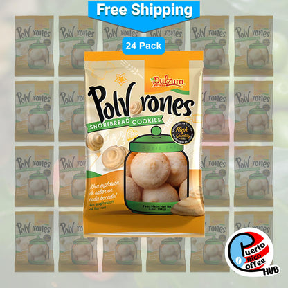 Dulzura Borincana Polvorones 24-Pack