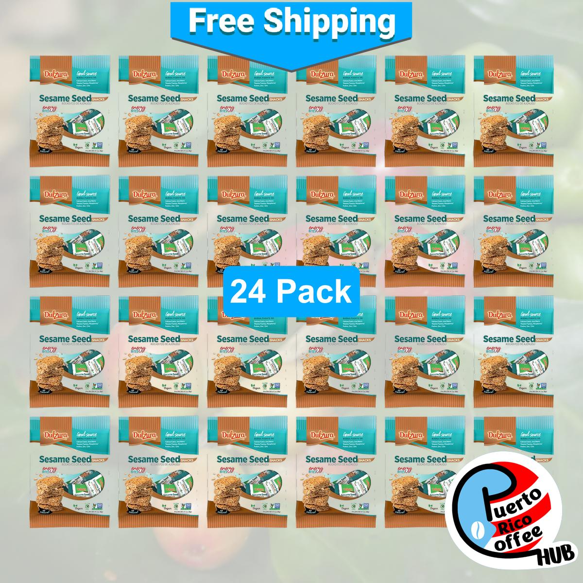 Dulzura Borincana Sesame Seeds Snacks 24 Pack | Puerto Rico Coffee Hub