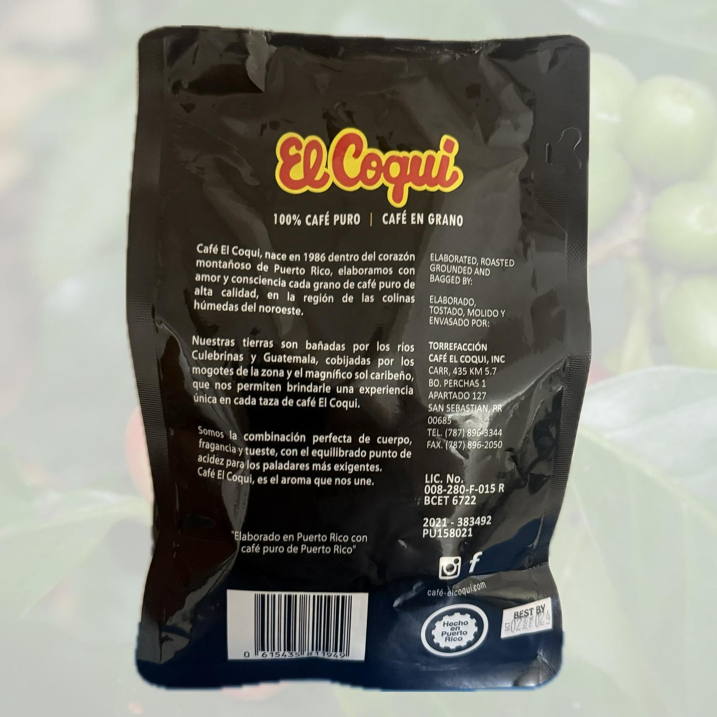 Café El Coquí Coffee Beans