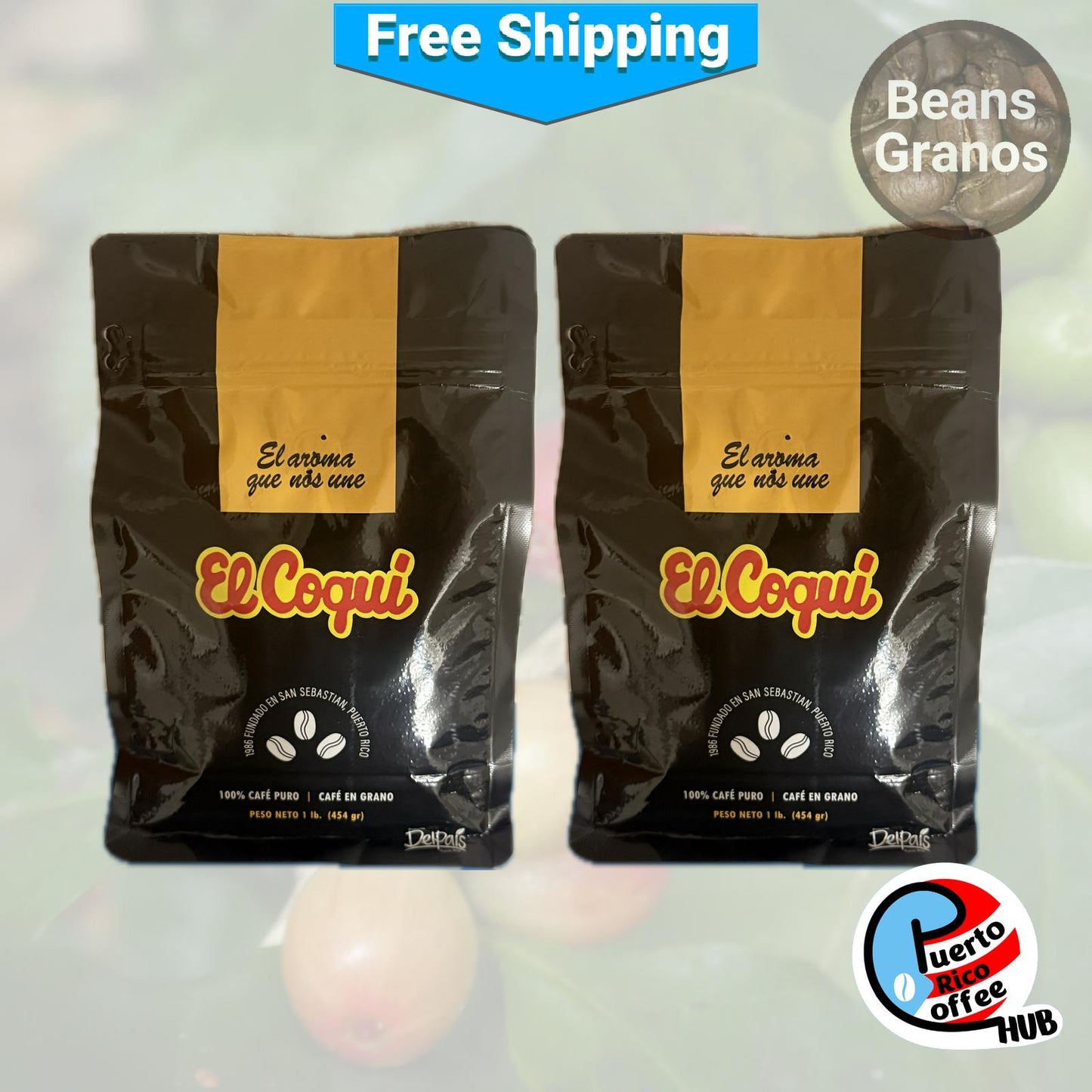 Café El Coquí Coffee Beans