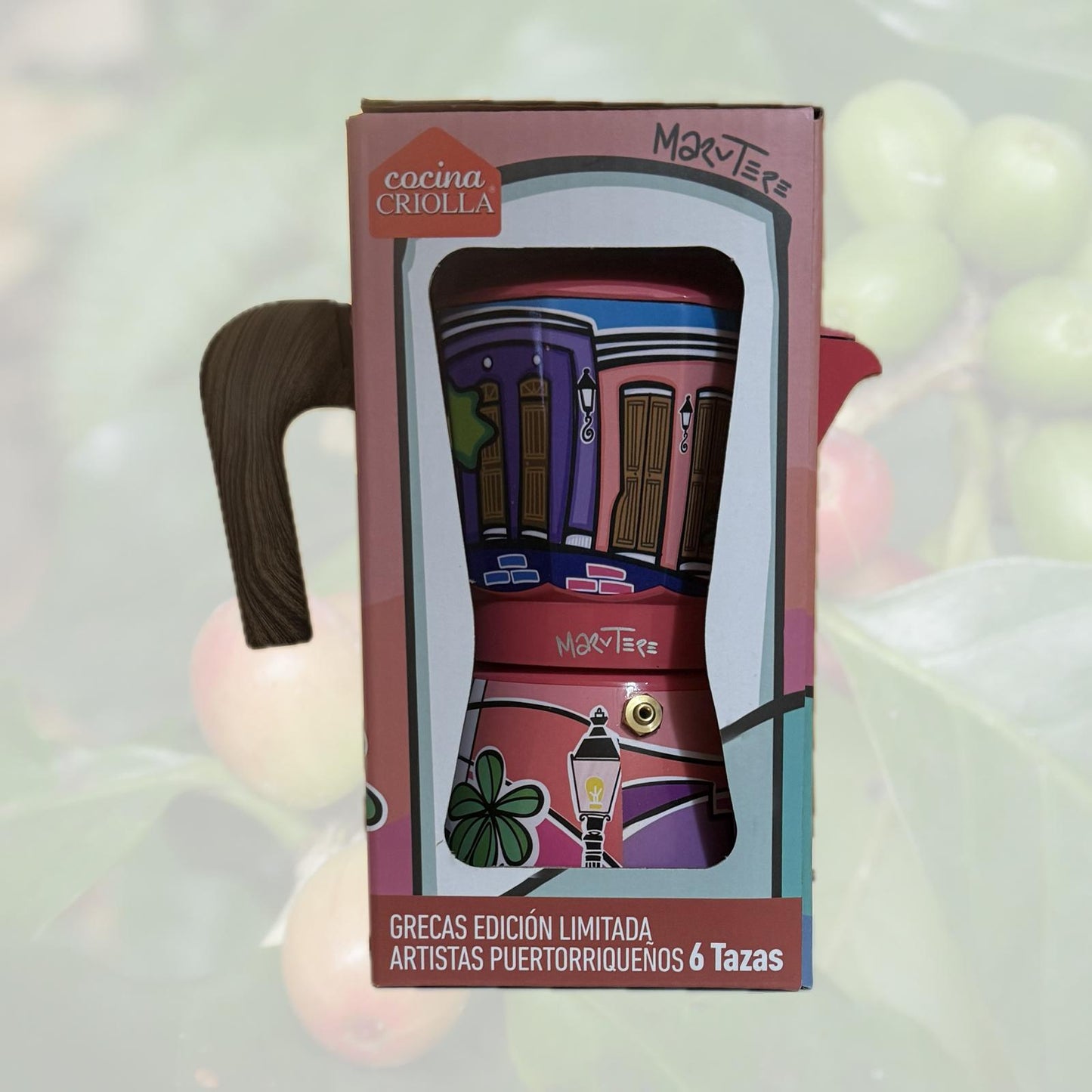 Calles del Viejo San Juan - Limited Edition - Coffee Maker - Coffee Pot or Greca