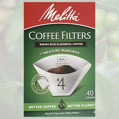 Filtros de café blancos Melitta