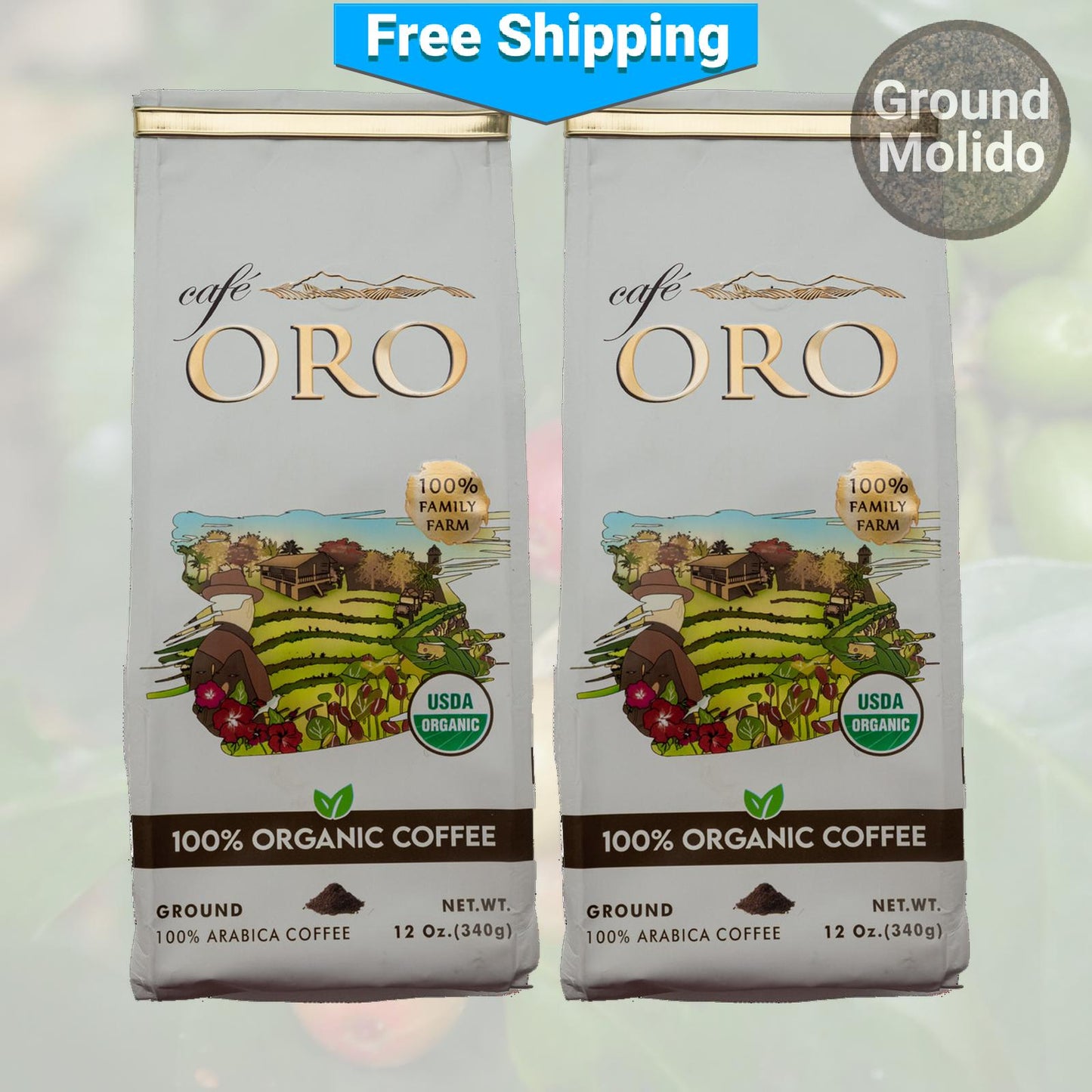 Café Oro Organic Ground Coffee