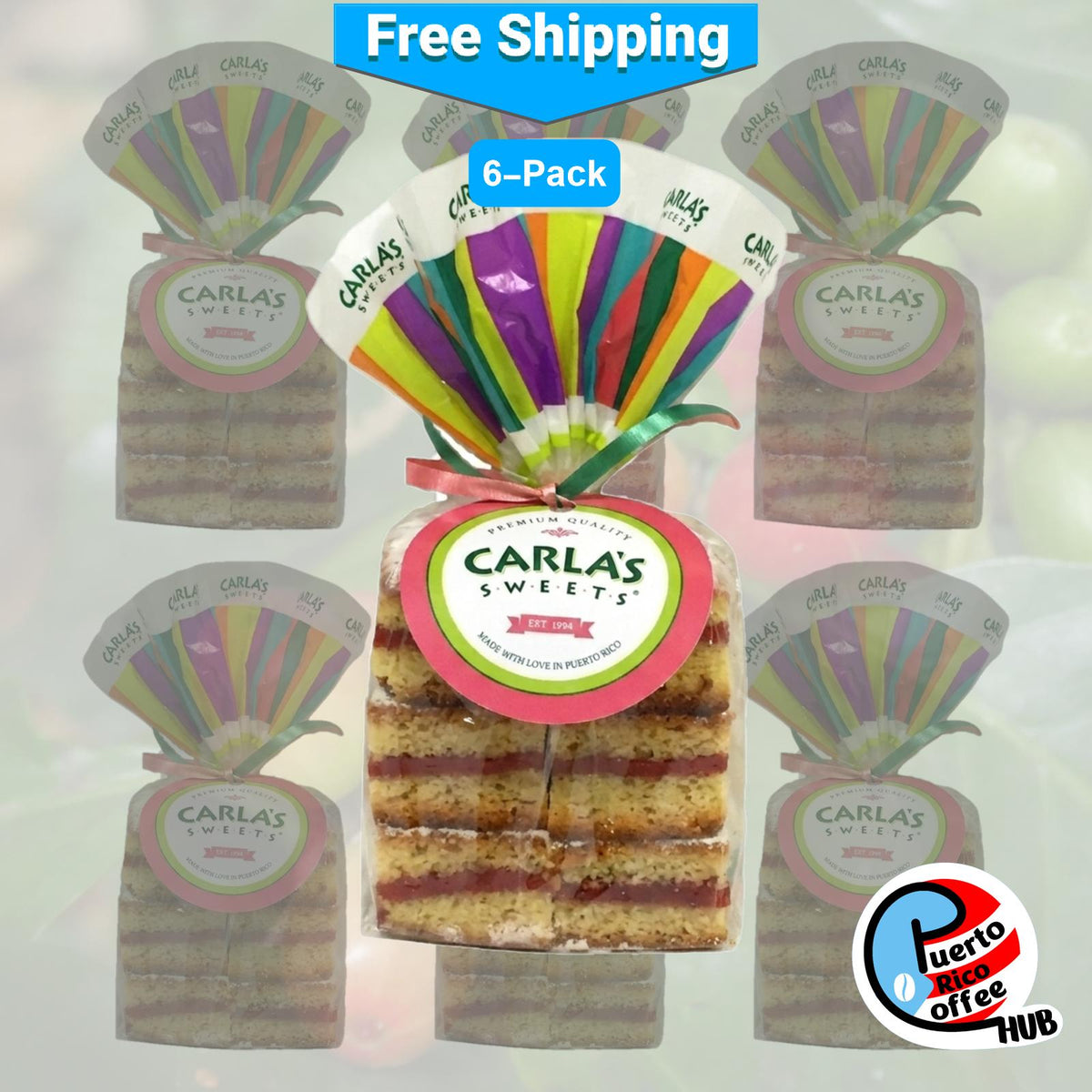 Carla's Sweets Guava Panetelas